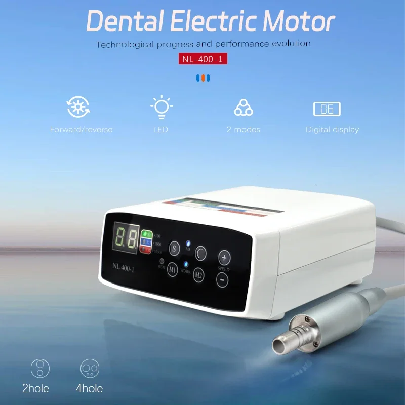 Dental Electric Brushless LED Micro Motor Internal Spray Electric Motor High Brush 1:1/1:5  Contra Angle Handpieces