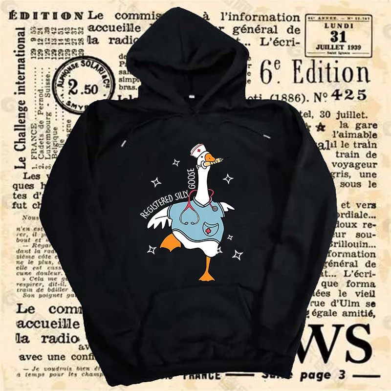 

Women's Gothic Animal Pattern Printing Hoodies, Casual Loose Sweatshirt, Retro Streetwear, Creative, Hip Hop, Personality, Y2k