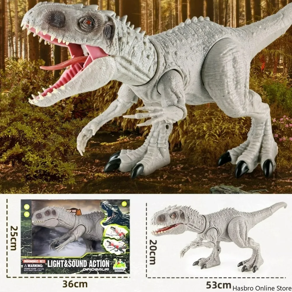 

JurassicPark Indominus T Rex Tyrannosaurus Rex Dinosaur Toys with Sound & Motion Play Dinosaur Toy for Children Birthday Gift
