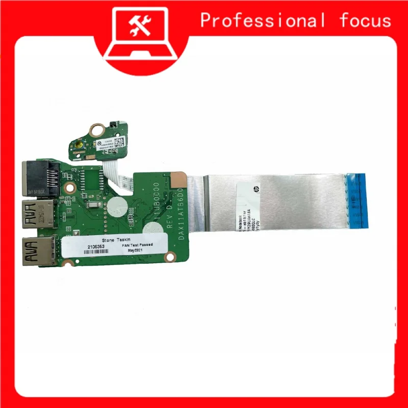 

ORIGINAL FOR HP PAVILION 17-G 15-AN 15-BS 15-A 15-AB USB LAN Network Card Reader POWER BUTTON Board 33X11UB0000 DAX11ATB6D0