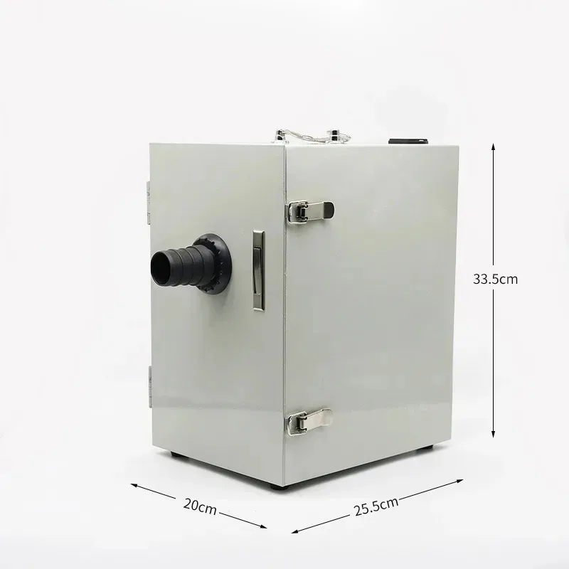 Single-hole technician vacuum cleaner, silent vacuum cleaner for dental denture grinding, dental technician dust collection