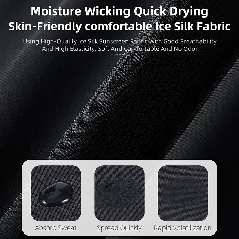 قبعات WEST BIKING الصيفية المقاومة للشمس لركوب الدراجات لكامل الوجه لحماية الذقن بالاكلافا من الحرير الجليدي وقناع قابل للتنفس معدات رياضية للتبريد #2