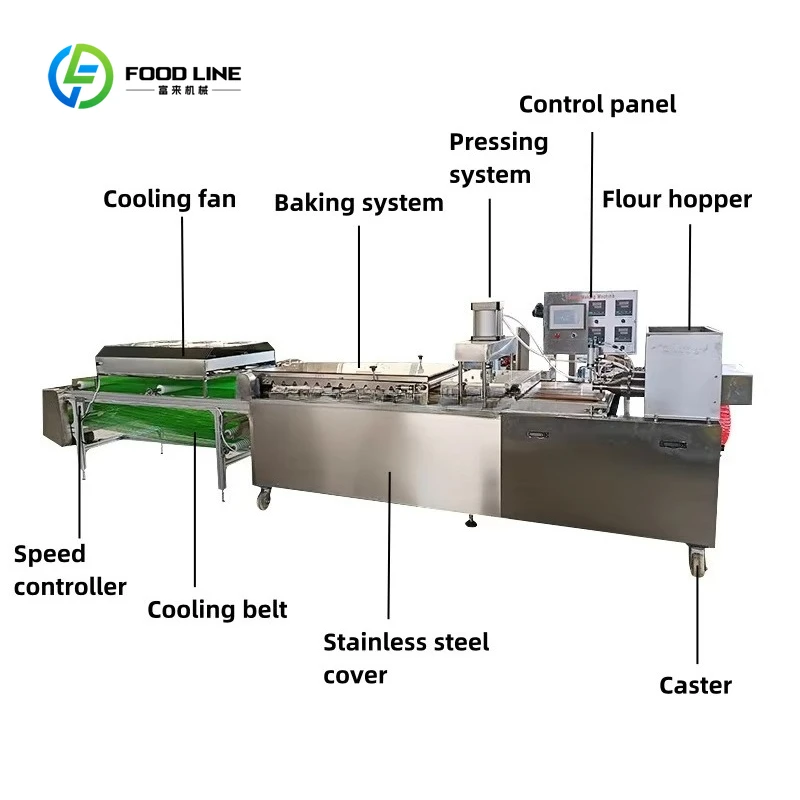 Customized 65 cm Tortilla Maker Fully Automatic Big Thin Pancake Machine Roti Maker Chapati Making Machine Price