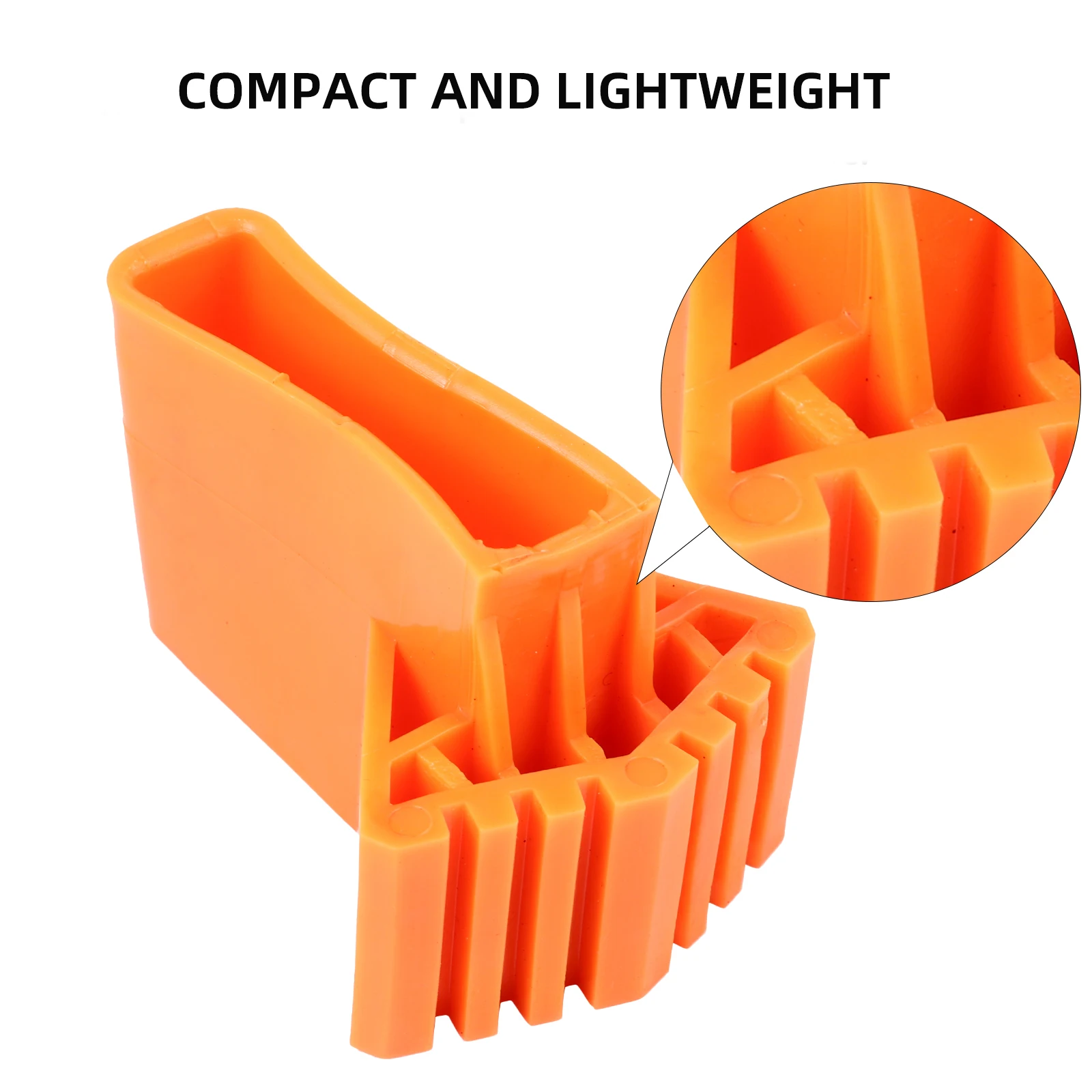 

4 pcs Non Slip Ladder Feet Mats Rubber Stability Stair Leg Leveler End Cap Cushions Floor Protector Anti Scratch Construction