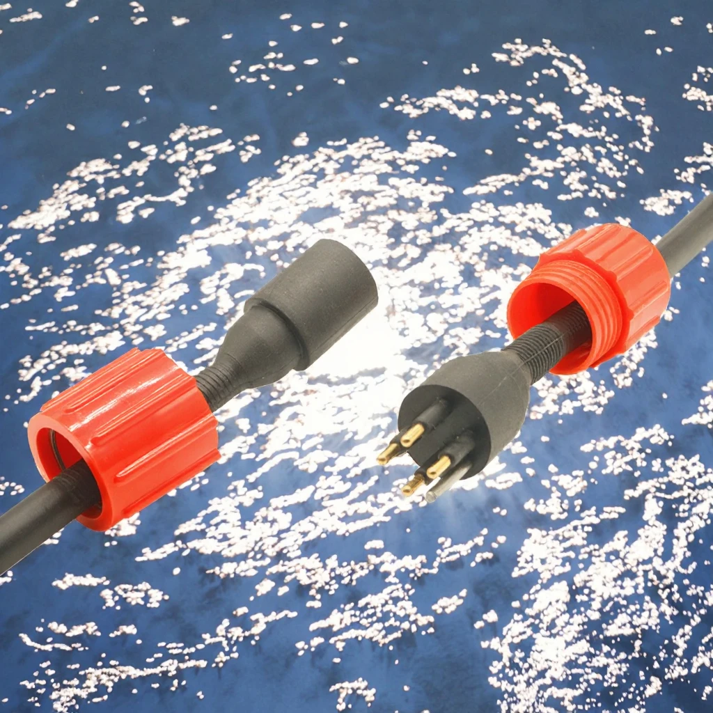 Wet-Mate 2-21 Water-Tight Multi Contact Micro Circular Connector for Underwater Use 10A Rated Current with 2P Pins