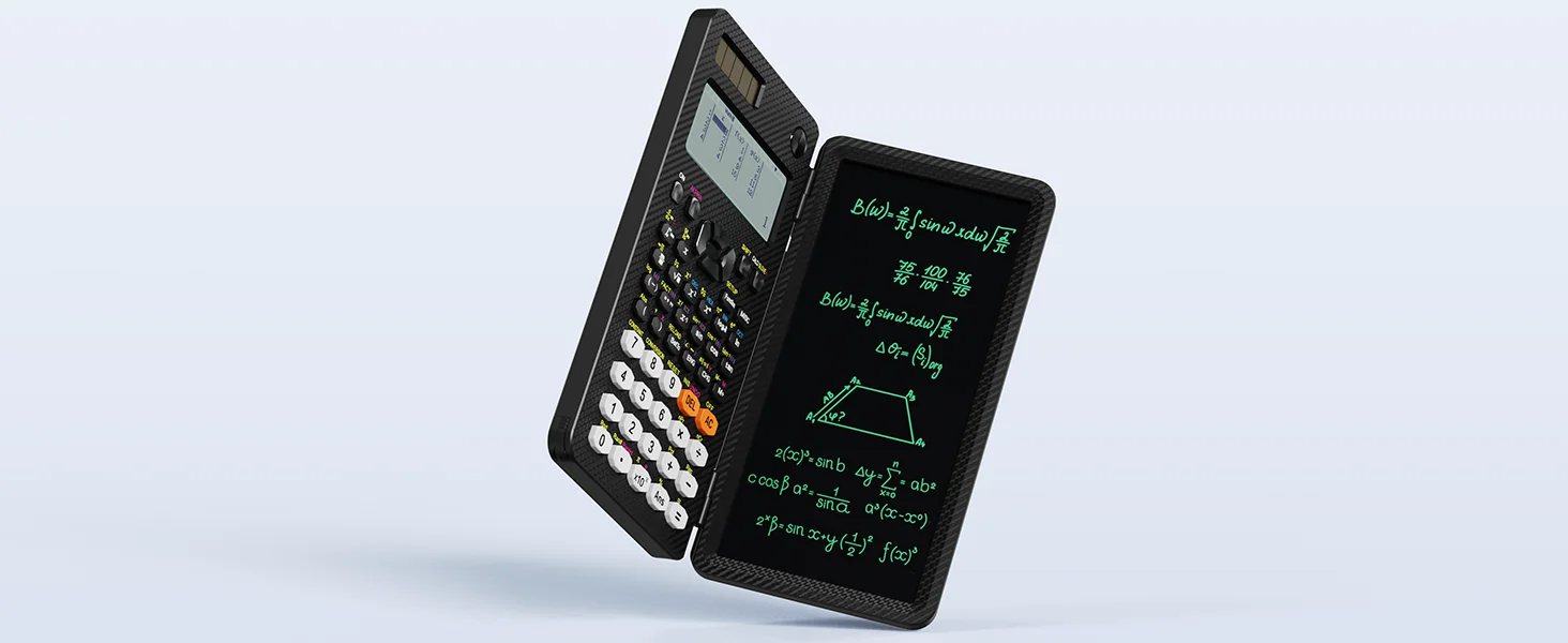 991EX Wissenschaftlicher Taschenrechner mit Schreibtablett und Stift, 552 Funktionen für Studenten und Fachleute in Physik und Mathematik – Detail 5