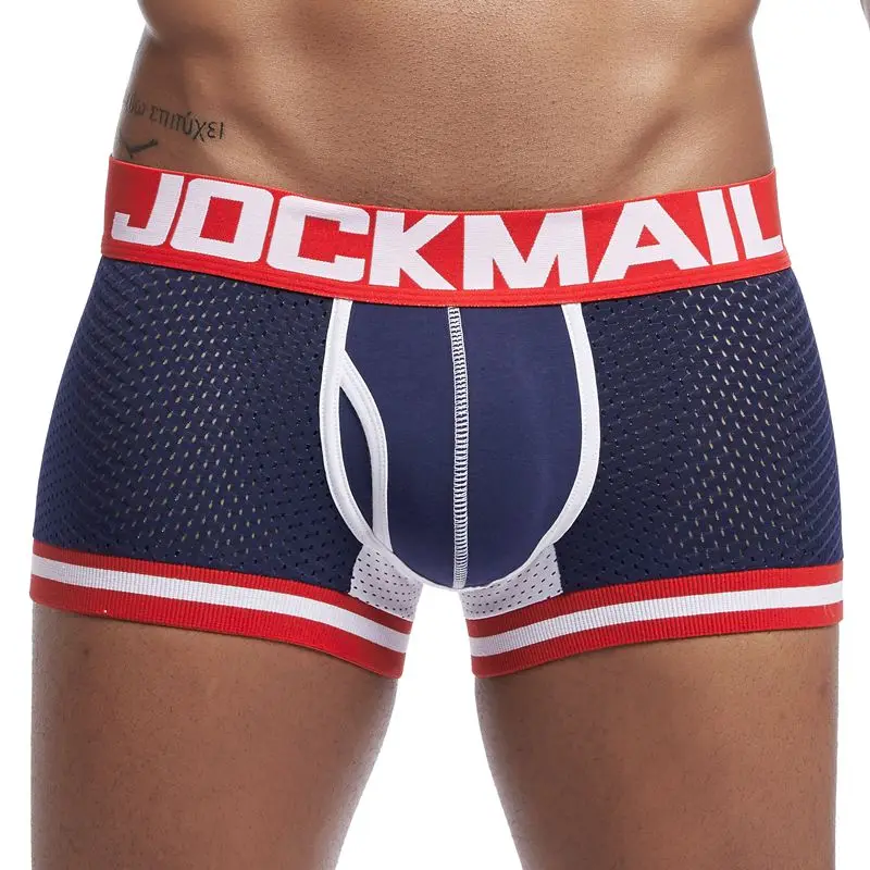 6PCS Underwear Men Boxer Homme Nylon Mesh Quick Dry Sports Fitness Men\'s Underpants Soft Boxer Shorts Men Boxers Breathable