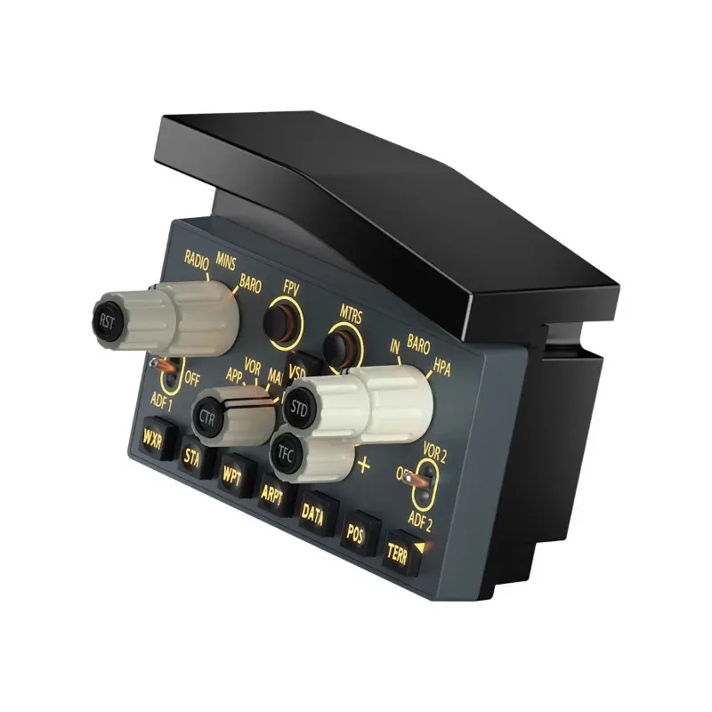 PC Flight Simulation Accessory Left Right Combined Control Panel Multifunctional Adjustment Knob Shortcut Button Module