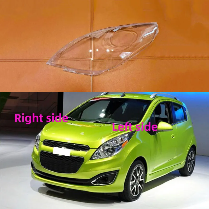 For Chevrolet Spark 2011 2012 2013 2014 Car Headlight Shell Headlamp Cover Replacement Headlamp Lens Headlight Glass