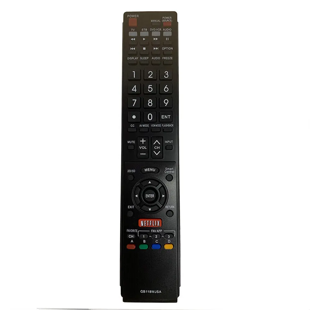 Nuevo Control remoto de TV inteligente GB118WJSA para TV LED Sharp Aquos LC-60EQ10 LC-60SQ15