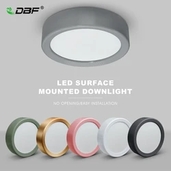 Ultra thin Macaron LED Ceiling Light Fixture Lamp Surface Mount Living Room Bedroom Bathroom Home Decoration Kitchen AC220 230V