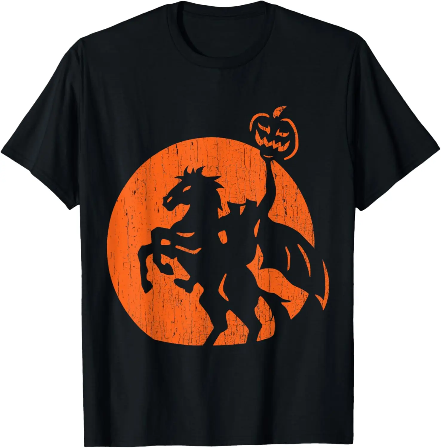 Halloween Headless Horseman Folklore Pumpkin JackOLantern T-Shirt