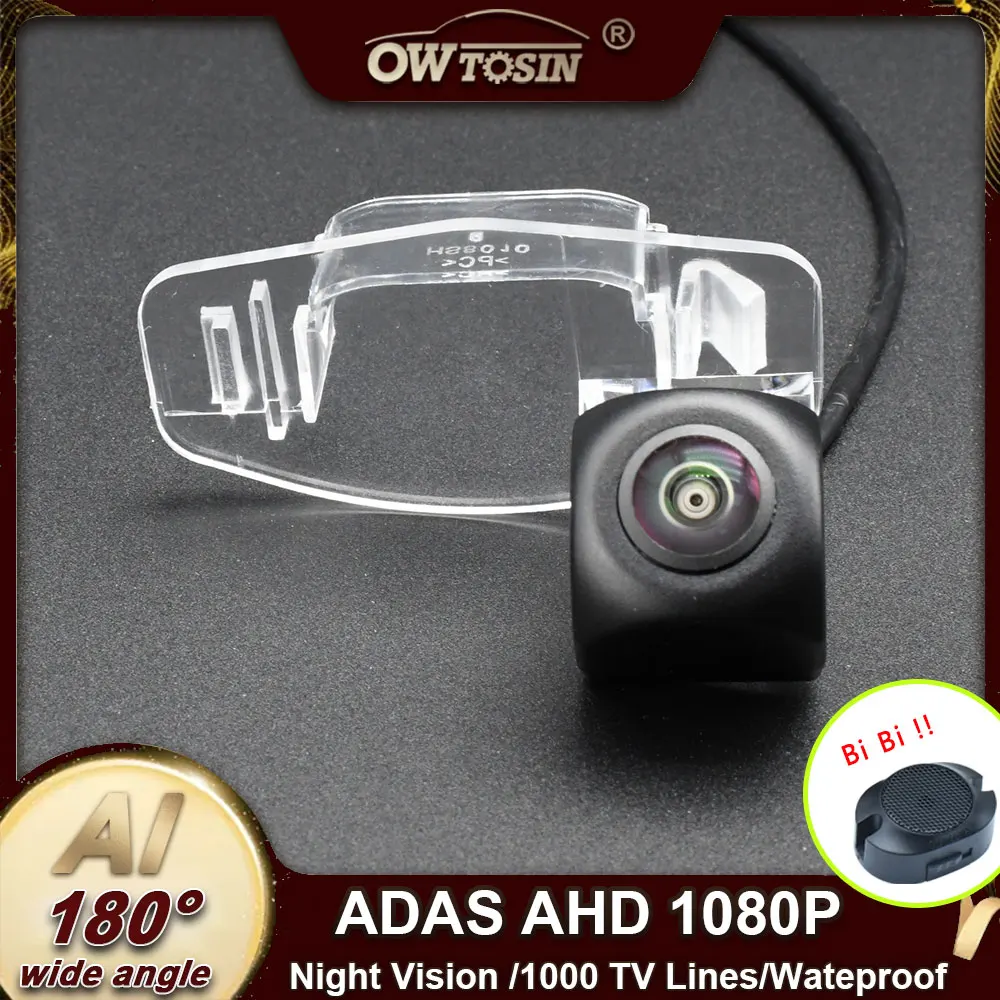 

180° AHD AI Car Vehicle Rear view Camera For Honda Spirior Inspire 2013-2015 Accord 7 2002-2010 Reverse Camera Android Monitor