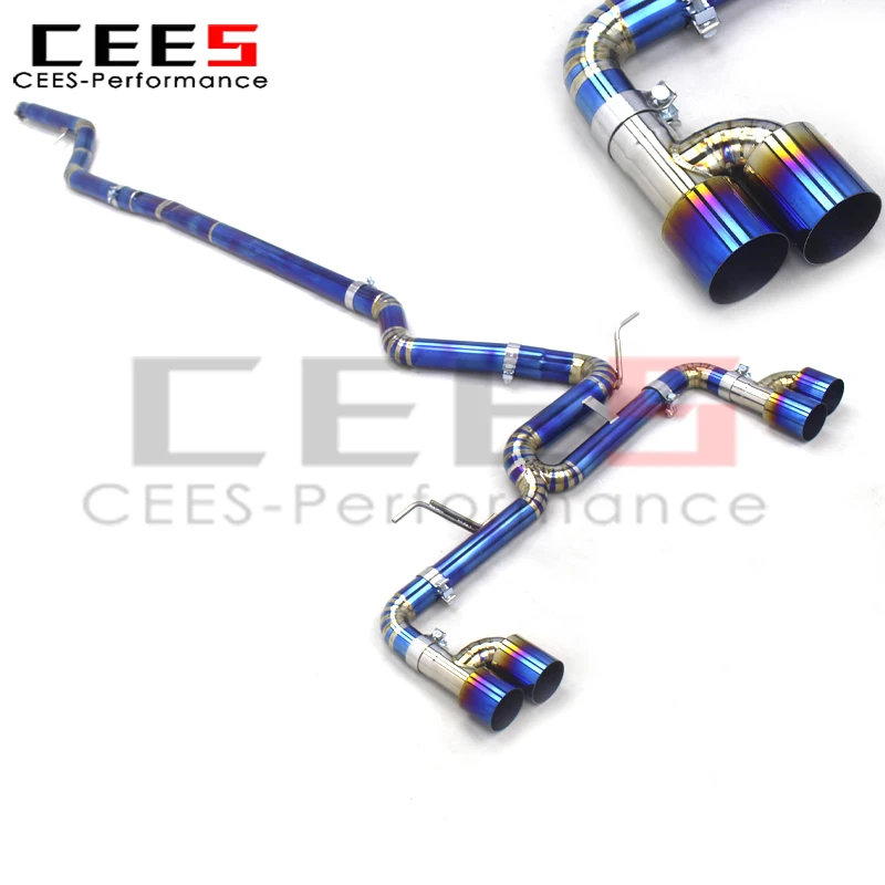 

Cees Catback дизайн выхлопной трубы 2012-2020 для BMW 320 320i N20 B48 2,0T обновленный комплект выхлопной трубы