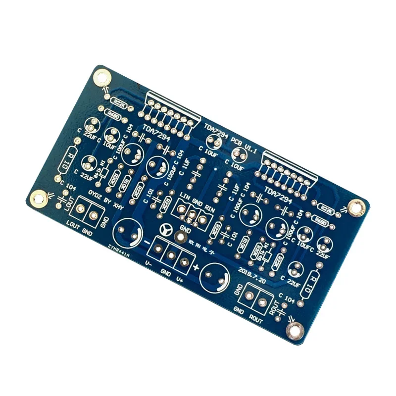 DLHiFi TDA7294 70Wx2 mocy Stereo amplifikator PCB gotowa płyta