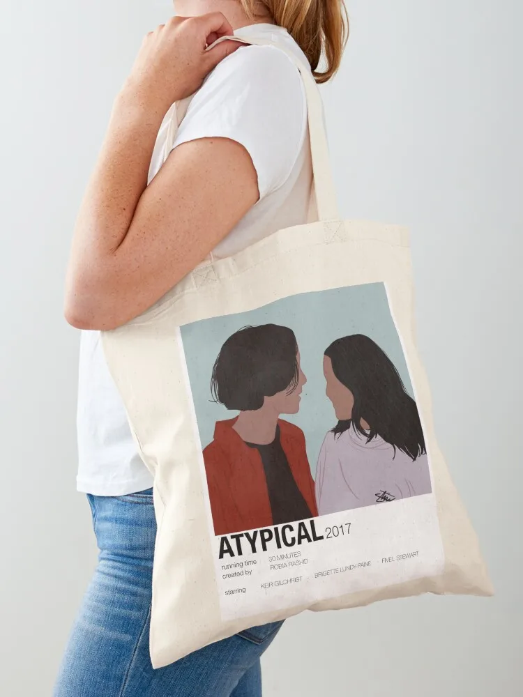 

Atypical poster Tote Bag personalized tote bag Fabric bag sac pour femme female