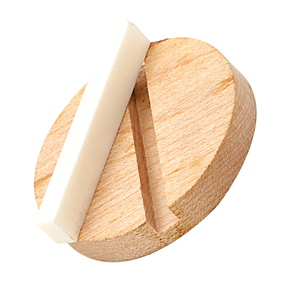 

Resonator Guitar Biscuit Bridge Saddle Parts Bone Nut Unique Accessories for Most Guitars Durable Practical Easy Installation