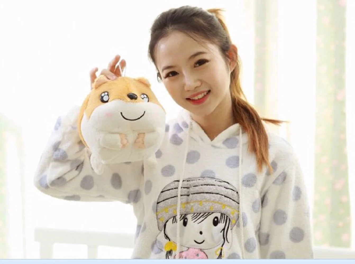 

the cute small hamster plush toy yellow hamster doll gift toy about 20cm