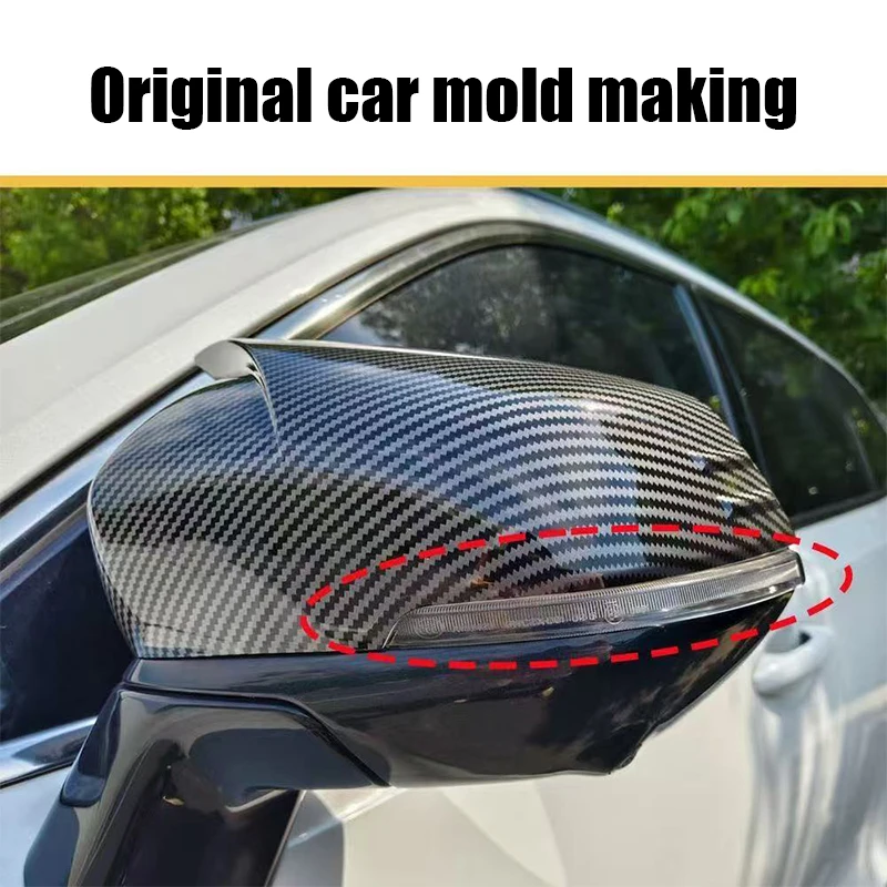 For Haval Jolion 2025 2024 2023 2022 2021 Devil's Corner Reverse Mirror Protective Cover ABS Material Adhesive Installation