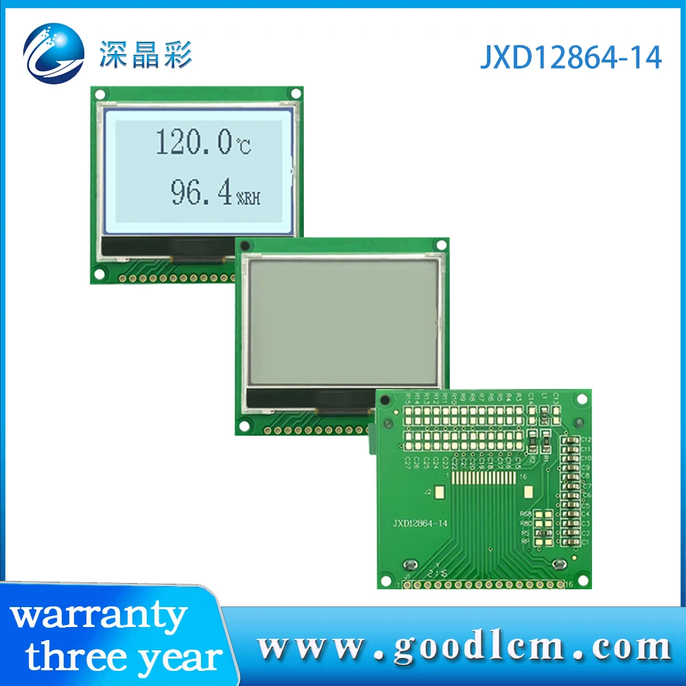 Greatbuy ST7565R Of ST7567 Drive 3.3V Voeding Monochrome12864 3Inch Cog Spi Lcd Display Module 128X64 stippen