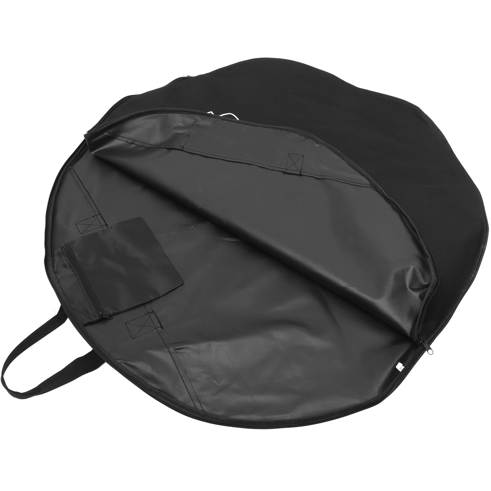 

Bike Wheel Bag Round Design Suitable for 29 Inch Or Less Bicycle Wheel Durable Storage Accessories Cycling Travel Tool Bag with