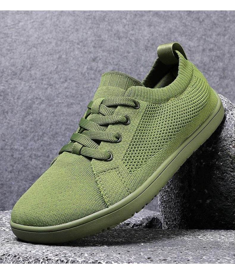 Weitzeige Schuhe Herren Zero Drop Minimalistische Mode Einfache Casual Sneaker Barfußschuhe Damen Joggingschuhe Mesh Wanderschuhe – Detail 28