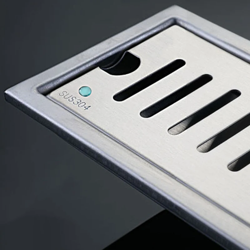 

Stainless Steel Shower Room Large Flow Floor Drain Ground Water Drainage Waste Discharge Deodorant Bathroom Accessories Sanitary