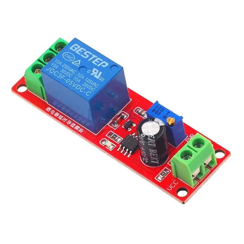 5pcs NE555 Delay Module Monostable Switch Relay Timing On Off 12V for Automotive Electronics Arduino