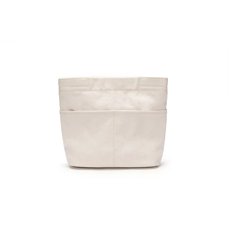 

Canvas bag Large capacity liner bag Middle bag Multi bag design Finishing lining Cosmetic storage bag support