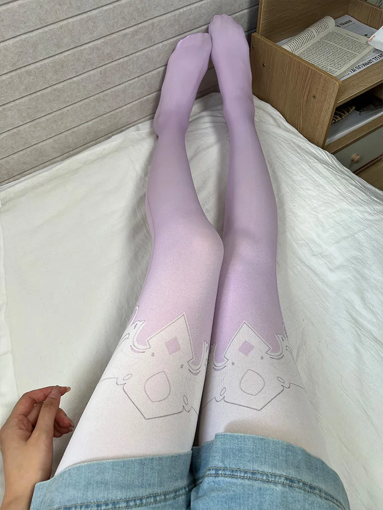 Ladies tights 3D printing anime pantyhose fashion Harajuku two-dimensional Kawaii cute girl tights high-quality cosplay