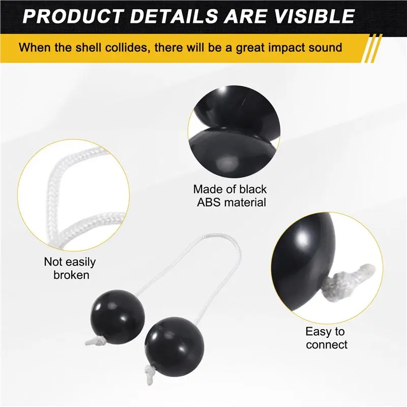ABLB-2PCS Rhythm Shaker,Rhythmic Ball For Beginners, Hand Shaker Balls For Party Stage Performance Concert