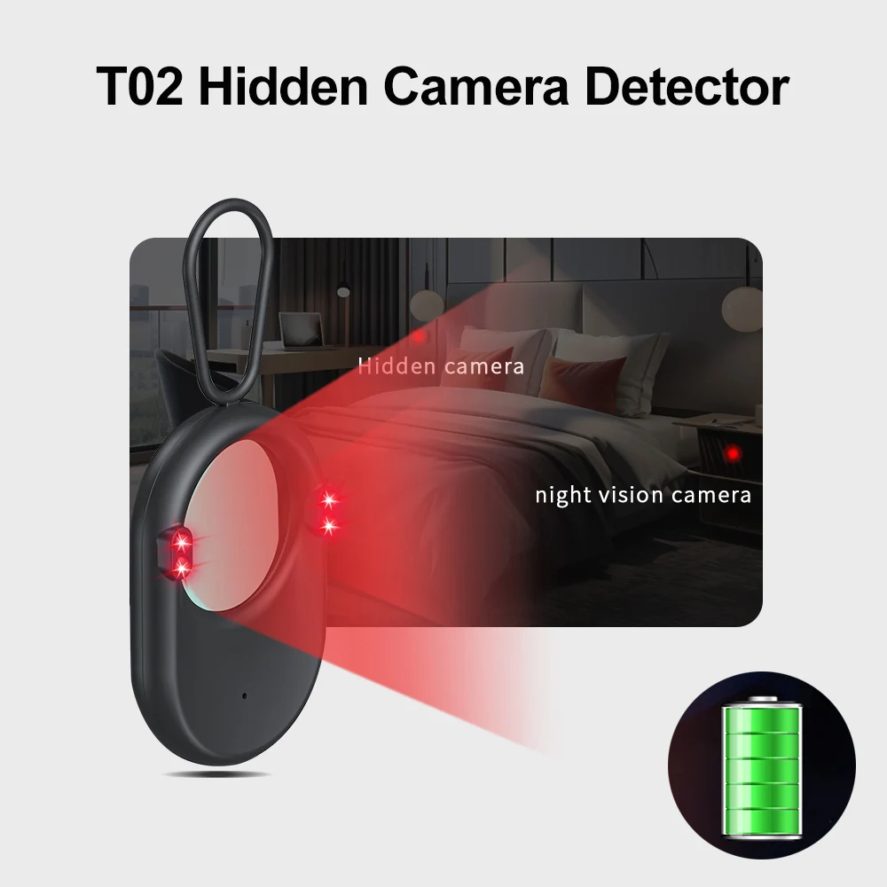 كاشف الكاميرا المخفية ، مضاد الصراحة ، الحماية الأمنية ، التجسس السري للأخطاء ، الأدوات غير المرئية ، مستشعر التواجد الاحترافي بالأشعة تحت الحمراء