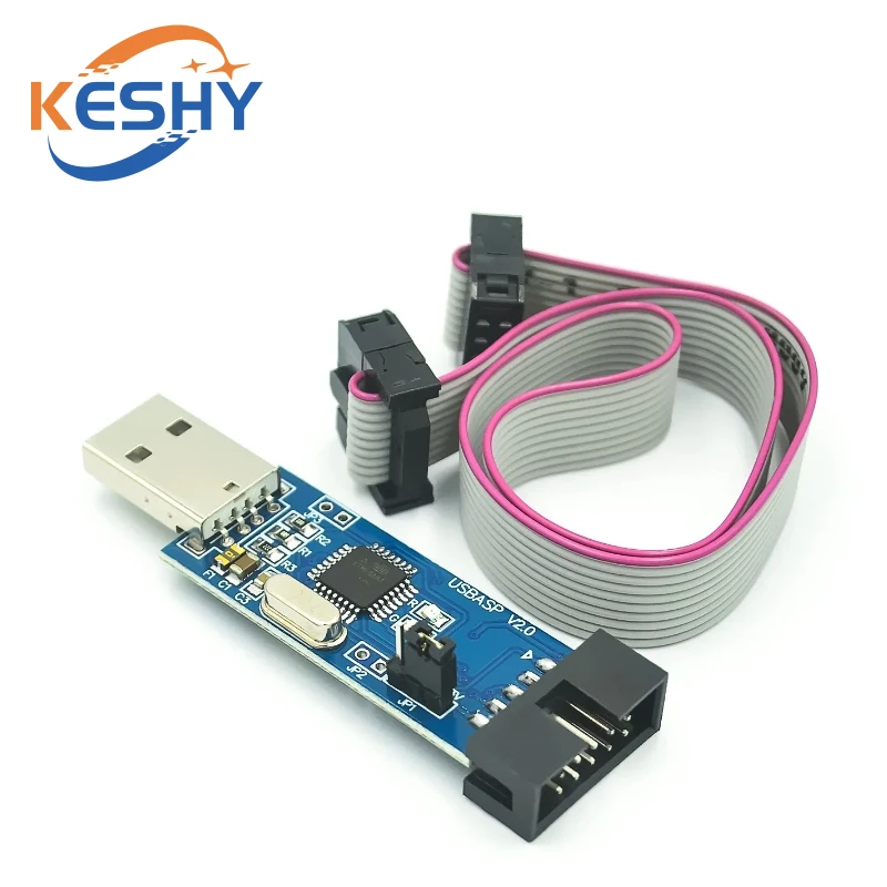 USBASP USBISP 51 AVR Programmer USB ISP USB ASP ATMEGA8 ATMEGA128 Support Win7 64 Board