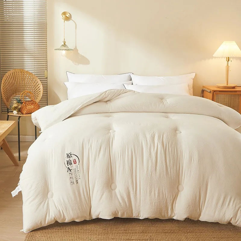 Soybean Fiber Winter Thickened Core Dormitory Bedding Gift Wholesale Dropship Thick and Warm Winter Quilt Core Comforter Quilt