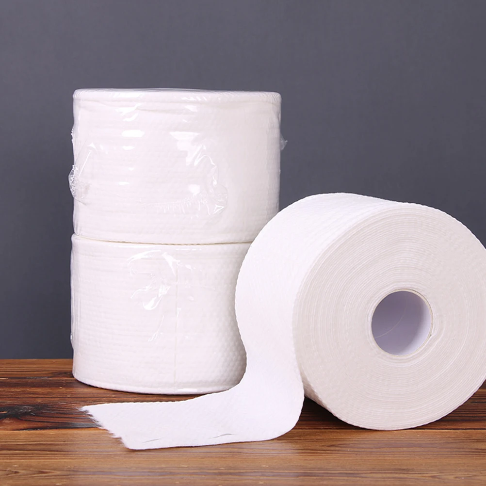 

1 Box Disposable Wash Cloth Premium Cotton Facial Cleansing Tissue Portable Hygienic Towel Wet Dry Use Remove Makeup Sweat Dirt