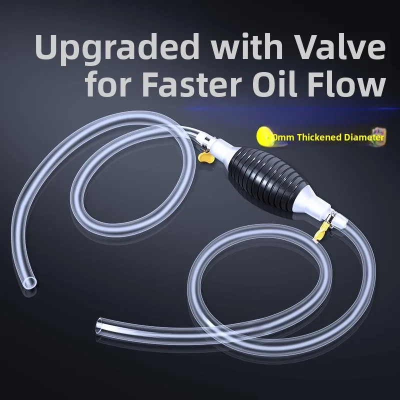 

Manual Oil Suction Pump Car Gasoline Oil Pipe Soft Tube Water Suction Device Extractor Auto Maintenance Tool
