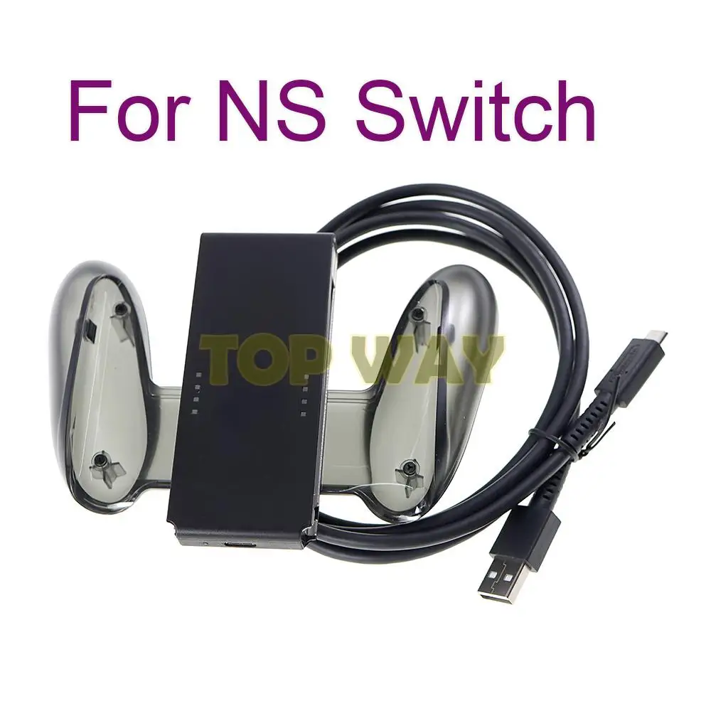 Mango de agarre para controlador de NS Switch, soporte de Joystick para Nintendo Switch Joy Con/sin función de carga, 1 unidad