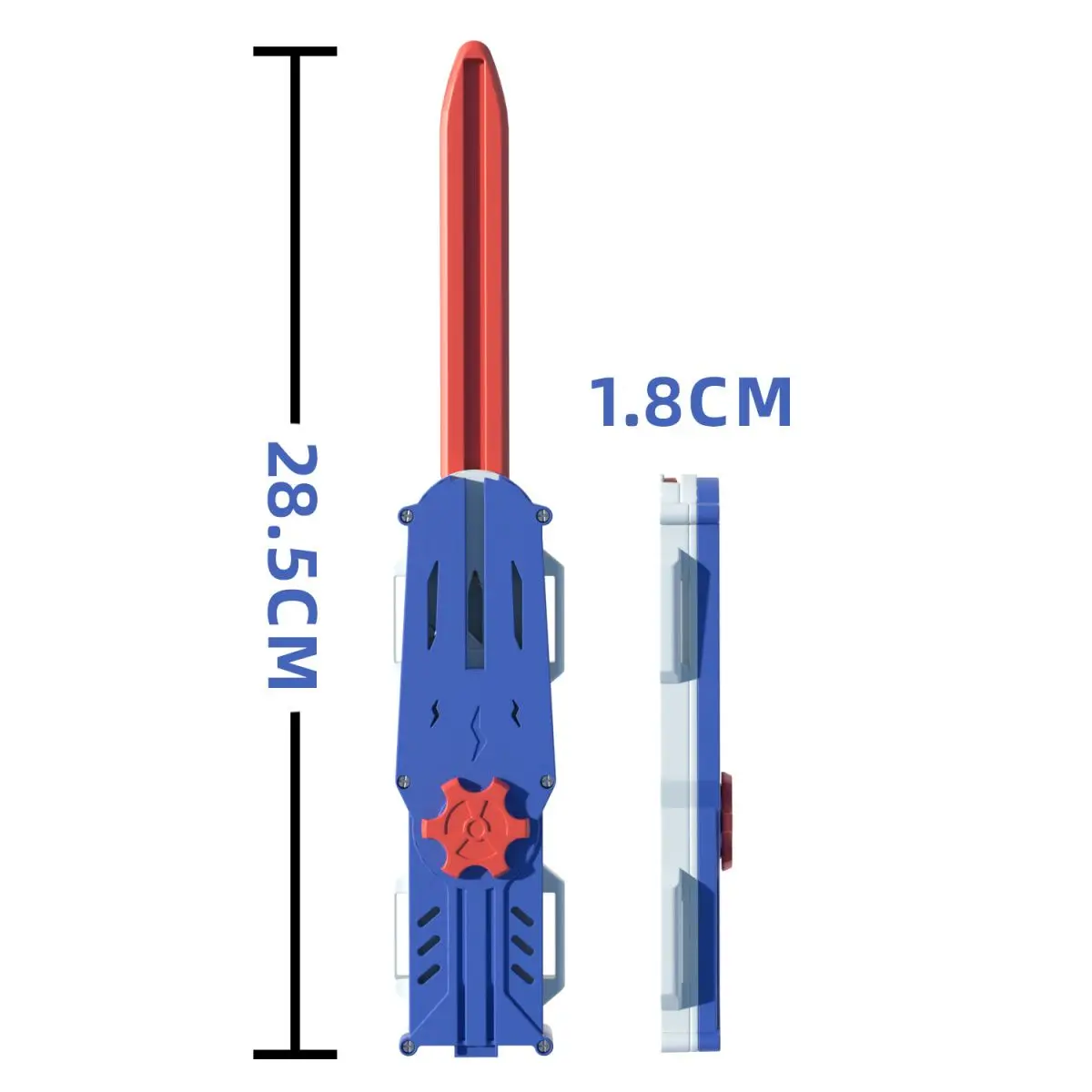 البلاستيك تأثيري الدعامة قاتل العقيدة كم السيف مع المنجنيق وسلك قابل للتطوير التحكم لعبة مجسمة في الهواء الطلق المحمولة EDC أداة