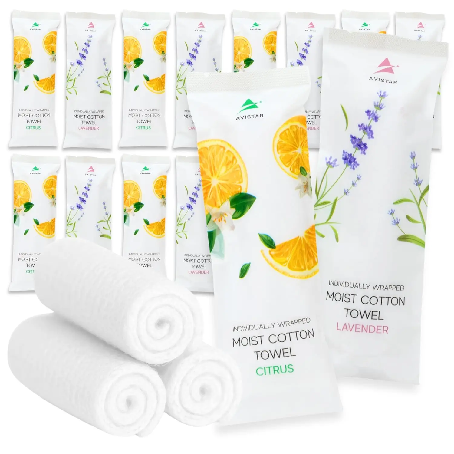 

60 индивидуально упакованных влажных салфеток, 9x9 дюймов, ароматизированные одноразовые салфетки для лица и рук, для использования в путешествиях, спа-салонах и ресторанах