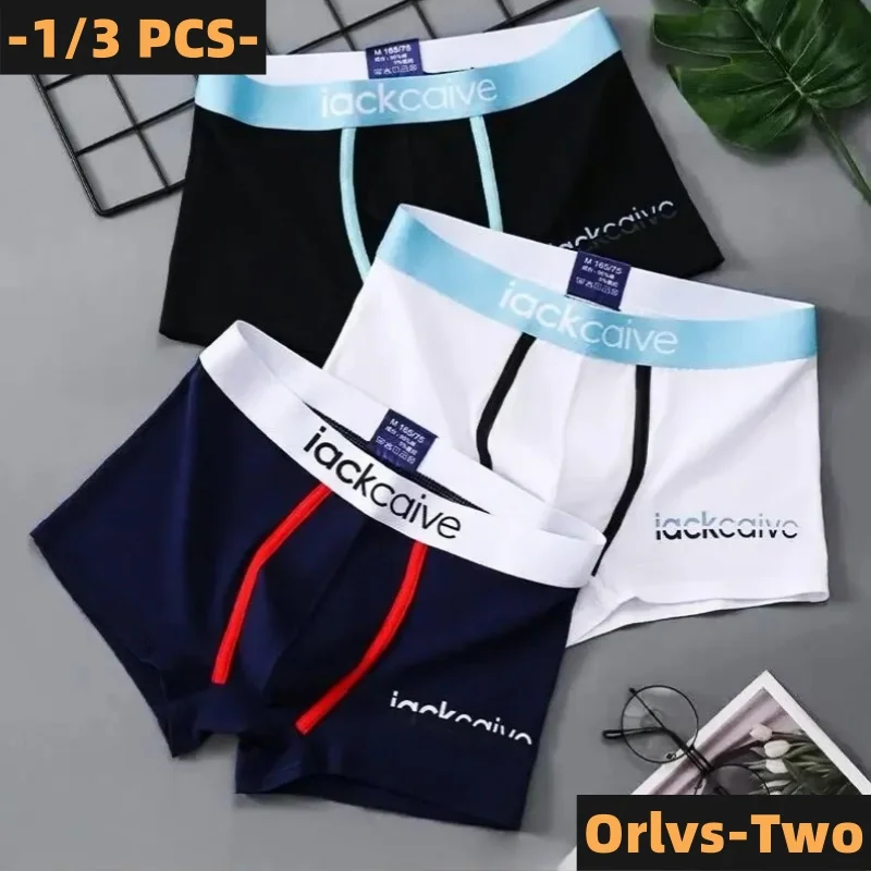 

1/3Pcs XL-3XL Male Panties Cotton Men's Underwear Boxers Breathable Boxer Printed Underpants Comfortable Shorts Men Underwear