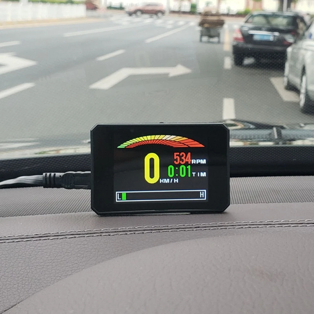 HUD Car Display Head Up P16 OB - đánh giá và giá Obd2 Hud Speedometer Projector
