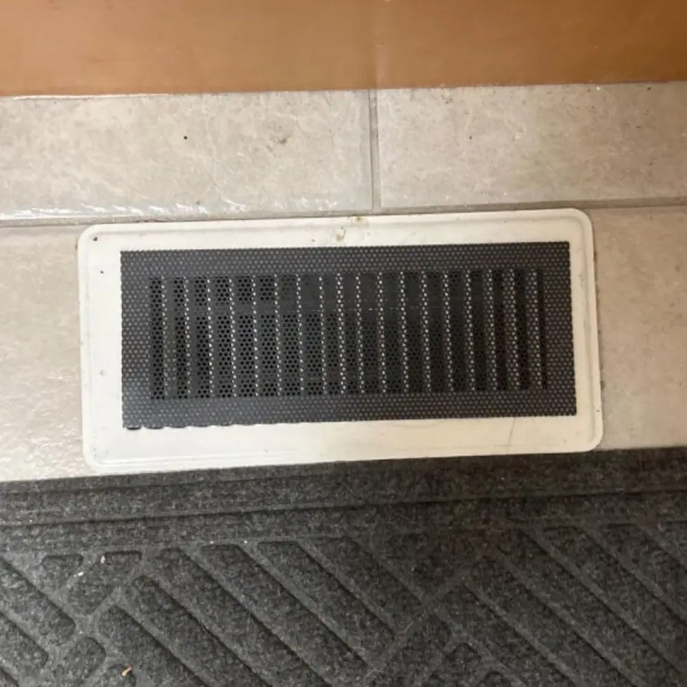 2Pcs Rectangle Shape Magnetic Air Vent Screen Cover Mesh Filter Adhesive Design Floor Vent Cover Easy Install Durable