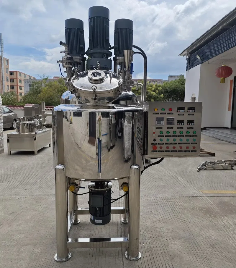 Custom 200L 500L Chemical Machinery and Equipment,Vacuum Mixer Professional for Cream Paste Production High Efficiency