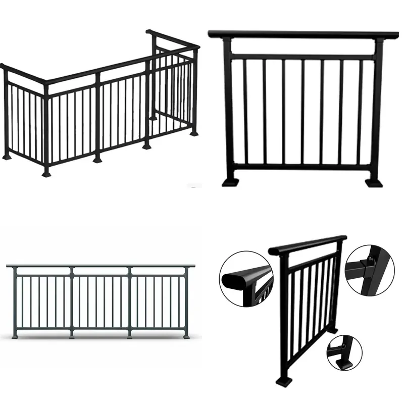 for 2026 galvanized steel wrought iron railings handrails