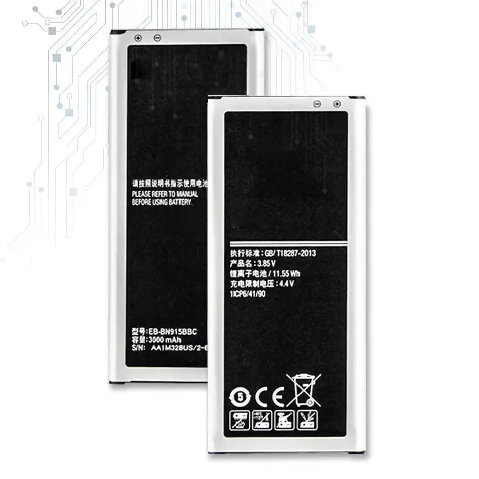 

Battery EB-BN915BBC 3000Mah For Samsung Galaxy Note Edge N9150 N915 N915K N915L N915S N915X SM-N915 N915A N915D N915F