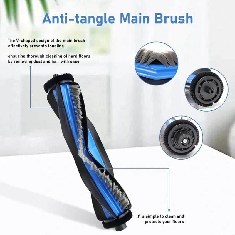 مجموعة ملحقات لقطع غيار المكنسة الكهربائية X9 Pro Omni / X9 OMNI / X9 Pro-A69M #4