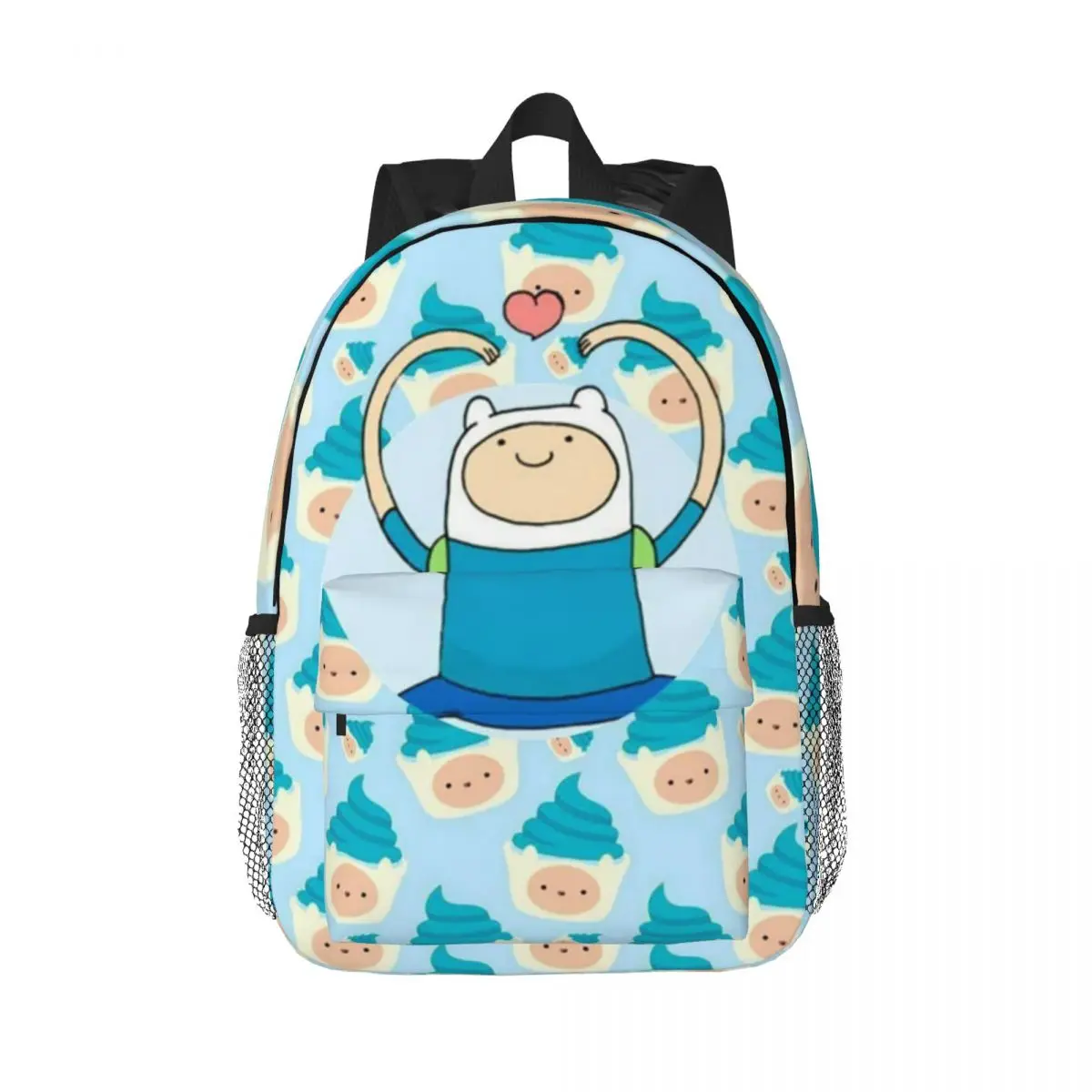 Finn The Human Adventurer Fashion Kids Backpack Women Teenagers Schoolbags Travel Laptop Backpack