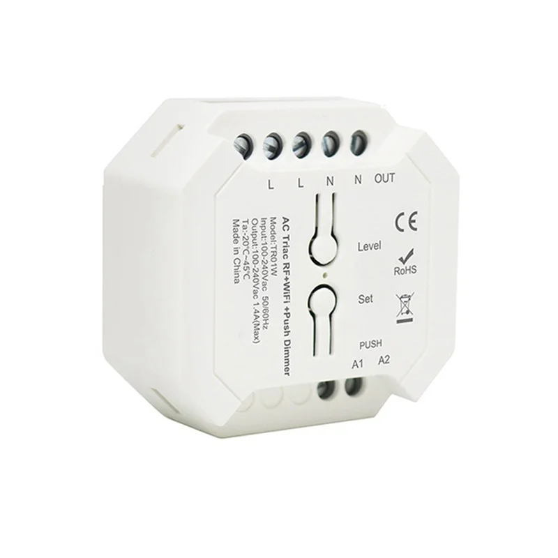 

Tuya Wifi Smart Dimmer Triac Dimmer LED Controller APP Remote Control For Alexa Google Home-[A49T]