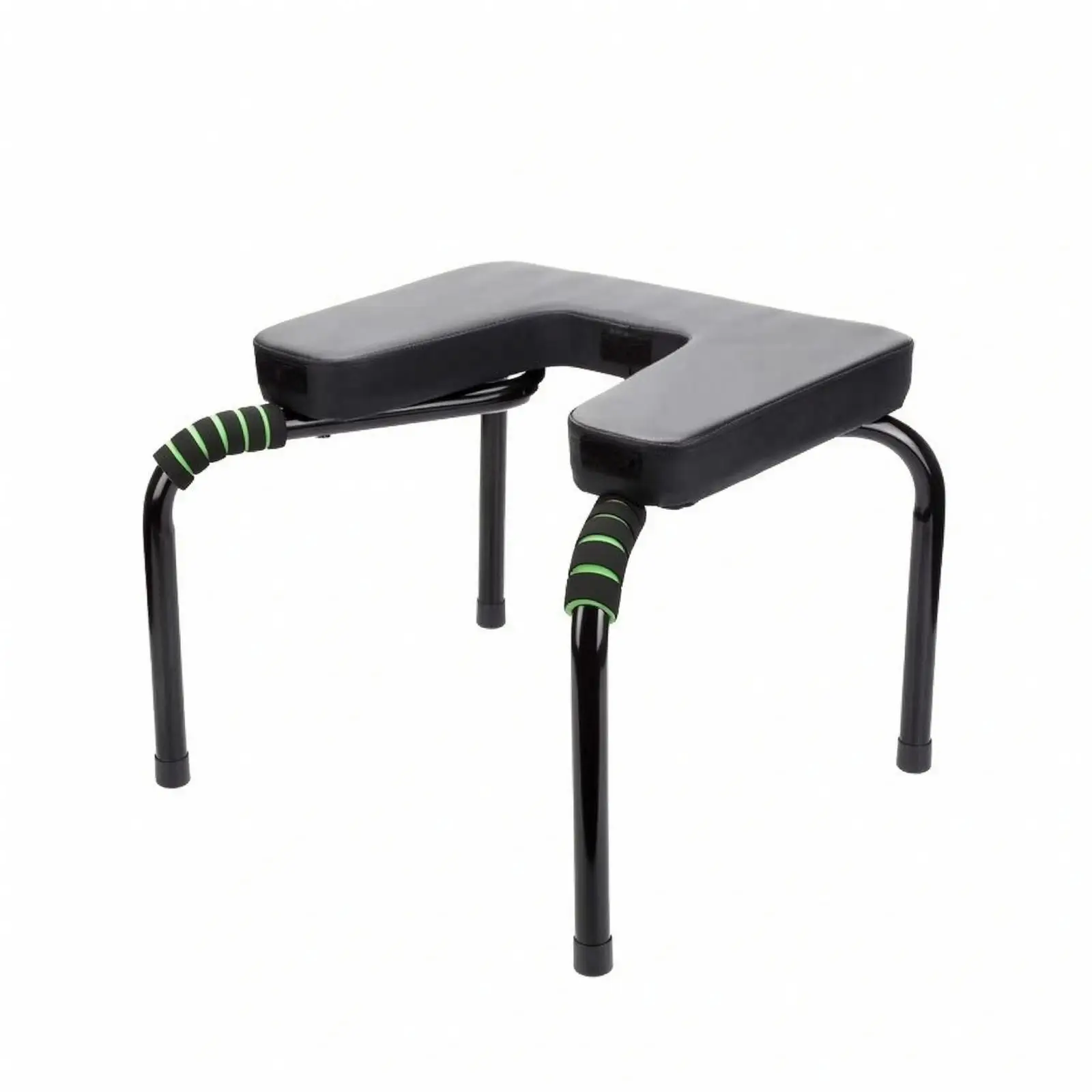 Stable Inversion Bench with Hand Grips | Welded Steel Frame, pilates Headstand Bench, for Home Gym