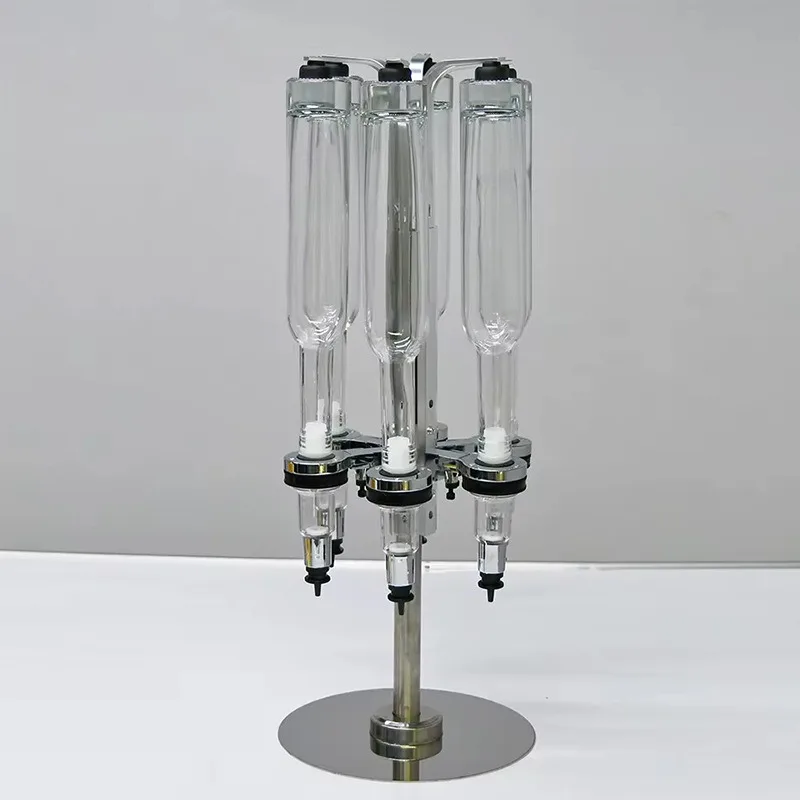 Bulk perfume bar, six-pump rotary packer, perfume display stand, aromatherapy set, acrylic display stand.